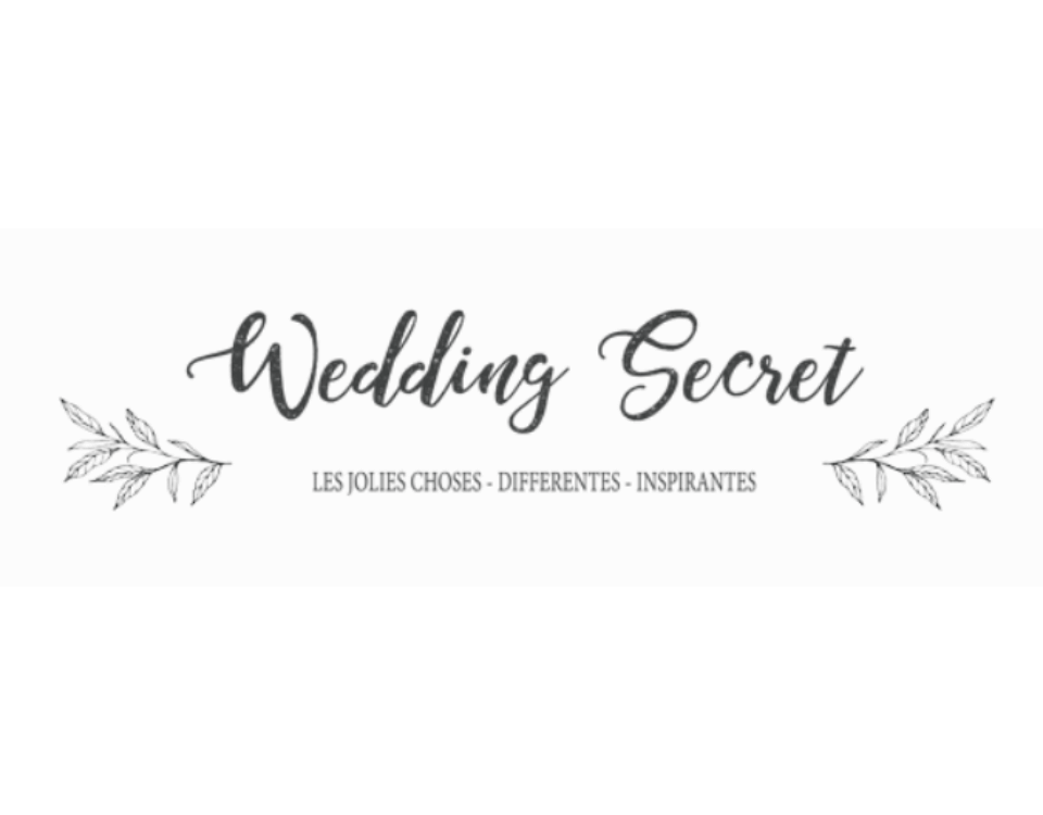 Logo Wedding Secrets, articles de blog optimisés SEO